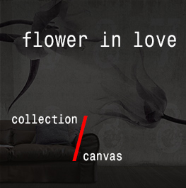 canvas / flower in love