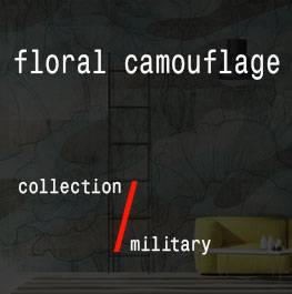 military / floral camouflage