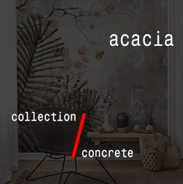 concrete / acacia