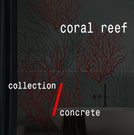 concrete / coral reef