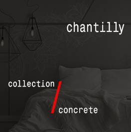 concrete / chantilly